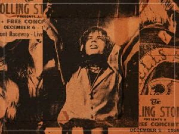 Mick Jagger And The Hells Angels